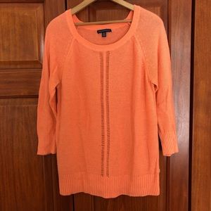 American Eagle Lightweight Coral Sweater
